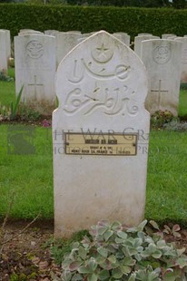 Doullens Communal Cemetery Extension No.1 - Naceur, Abdesellem